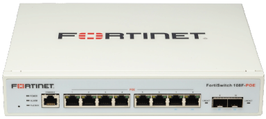 FortiSwitch 108F-POE